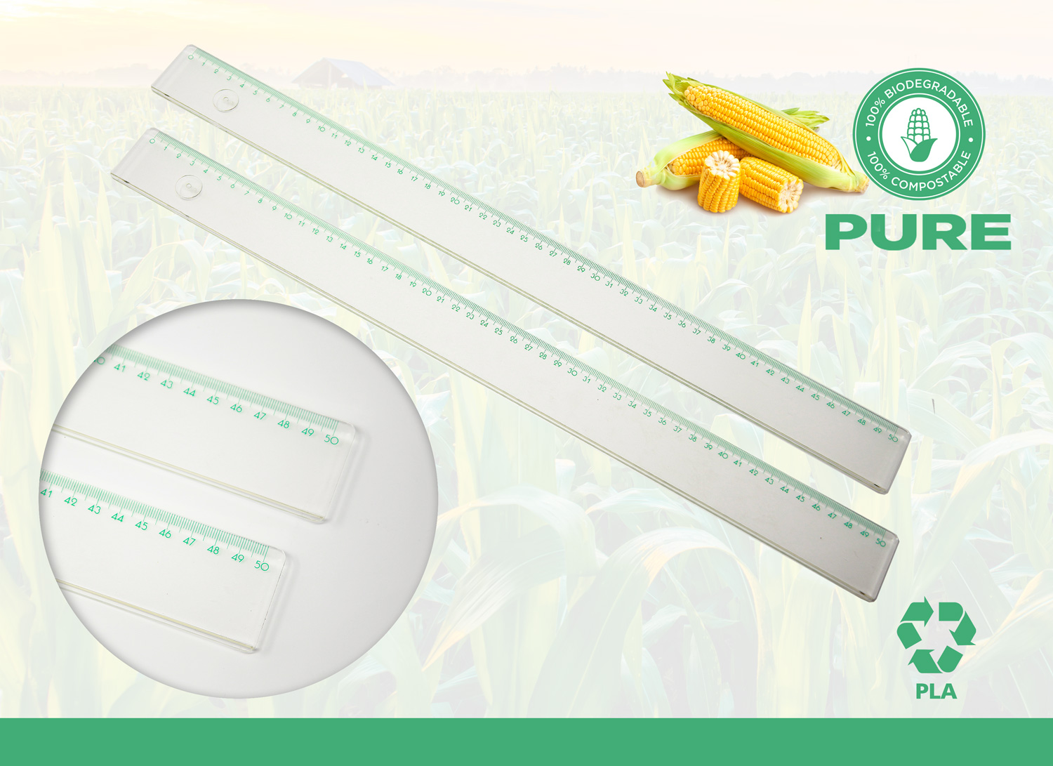 Pratel Ruler Pratel Design Ruler cm 50 (art. 510) - Pratel Design